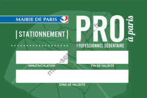 carte stationnement paris