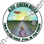 Logo officiel de la marque 420 green roads