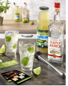 Exemples de cocktails vendus par le site Destination cocktails