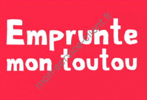 Logo Emprunte mon toutou