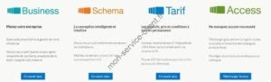 Aperçu du site web Esabora