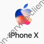 Logo Apple Iphone X