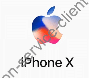 Logo Apple Iphone X