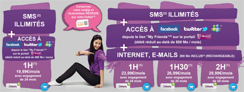 forfaits M6 Mobile