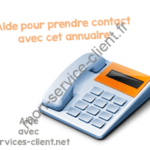 Aide pour prendre contact