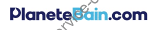 Logo planète bain