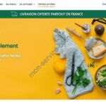 Aperçu du site web Quitoque