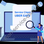 service client Uber eats