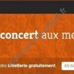 Aperçu du site web Yuticket