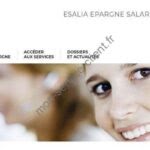 Aperçu du site web société générale Esalia