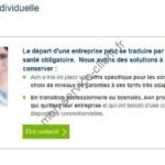 Aperçu du site web Aon