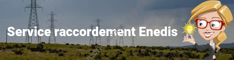 Service raccordement  Enedis