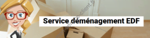 Service déménagement EDF