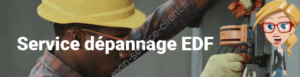 Service dépannage EDF