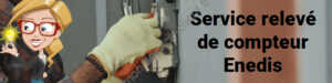 Service relevé de compteur Enedis