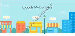 Image d'illustration officielle google my business représentant des petits commerces