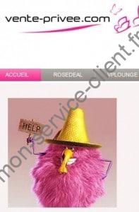 Extrait d'une illustration sur leur page service client