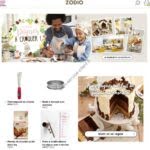 Aperçu du site web Zodio