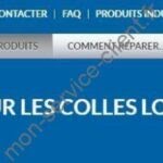 Aperçu du site web Loctite