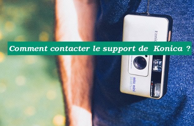 Comment joindre Konica ?