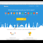 Aperçu de la page d’assistance du site Busuu
