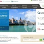 Aperçu du site web Veolia