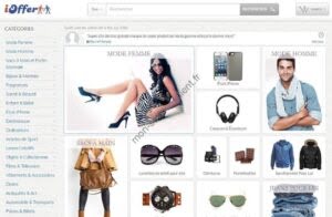 Aperçu du site web de ioffer