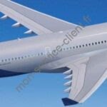 Avion de la compagnie Aigle Azur
