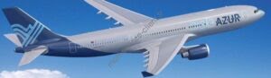 Avion de la compagnie Aigle Azur