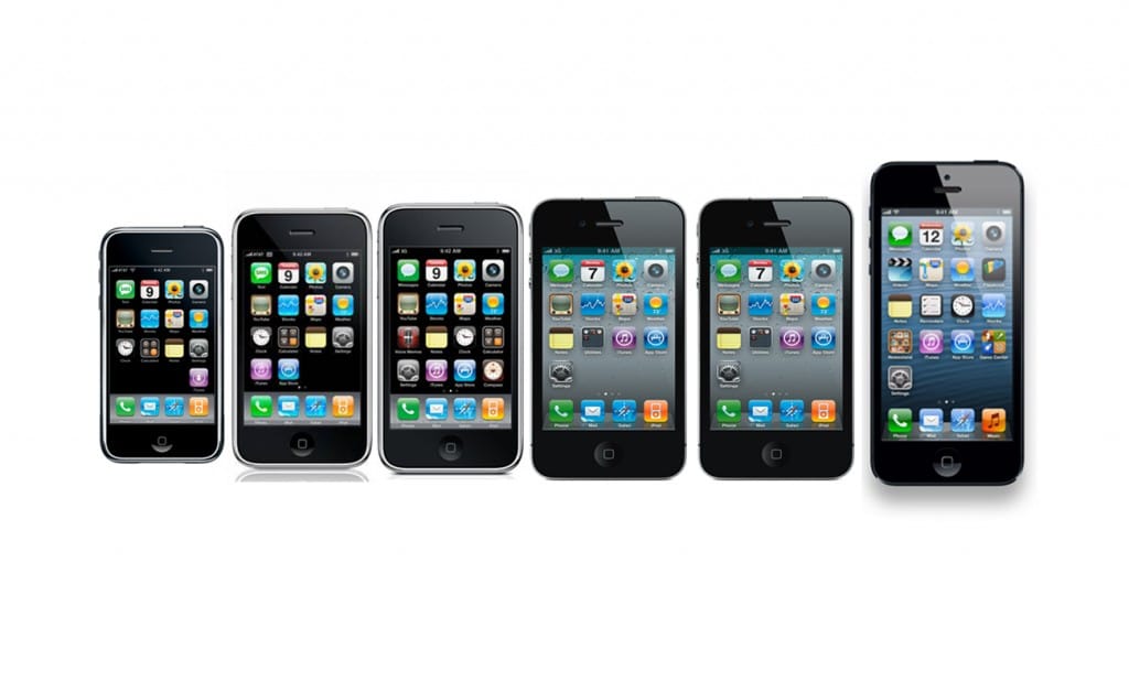 Premières générations d'iPhone