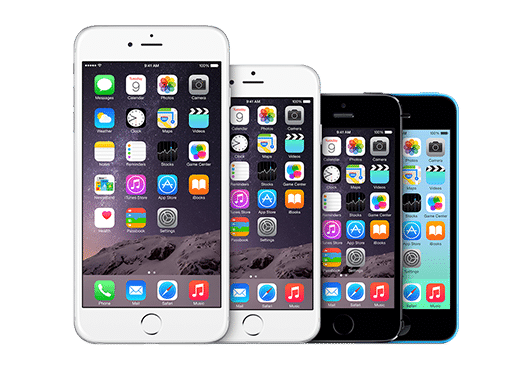 iphone 5 et iPhone 6 Apple