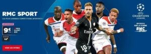 Aperçu du site web RMC sport