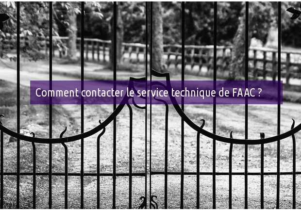 Service technique FAAC
