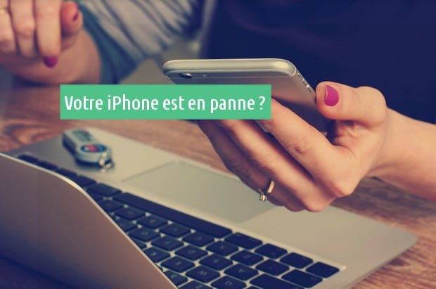 iPhone en panne