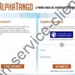 AlphaTango mon compte : connexion et enregistrement d'aéronef