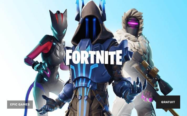 Logo officiel de la marque Fortnite