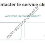 Aperçu de la page de contact de Qobuzz