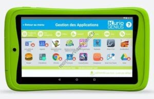 Aperçu de l'application Gulli sur Tablette