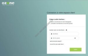 Aperçu du site web Ozone